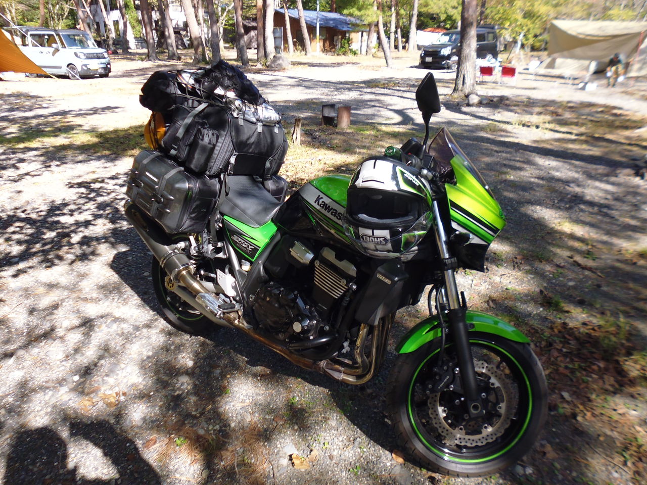 バイクでソロキャンプ 21回目 葵の日常