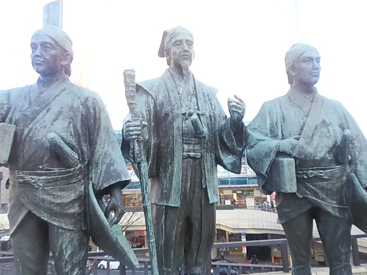 歴史紀行 人物編 43 水戸黄門と助さん格さんの像 日本歴史紀行 歴史紀行 人物編 43 水戸黄門と助さん格さんの像 日本歴史紀行