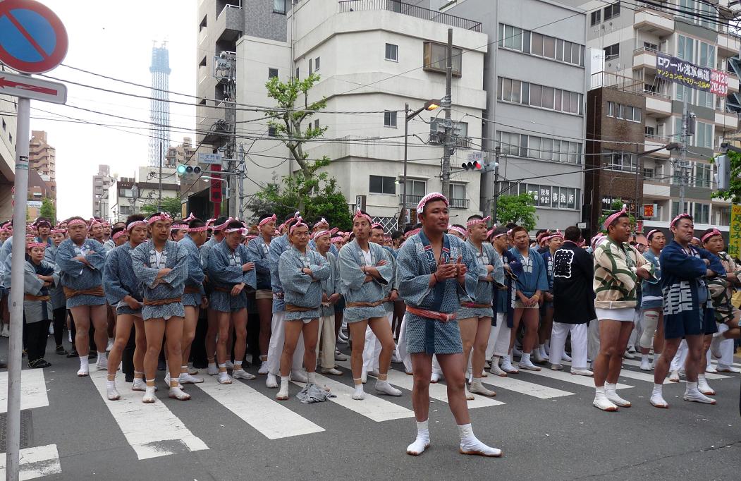 浅草三社祭 宮出し : とりこのつぶろぐ