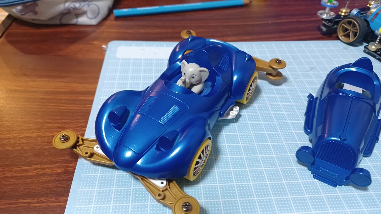 ミニ四駆ぞうさんGTアドバンス ミニ四駆ぞうさんをGTアドバンス仕様にする① : 与えられた高性能より