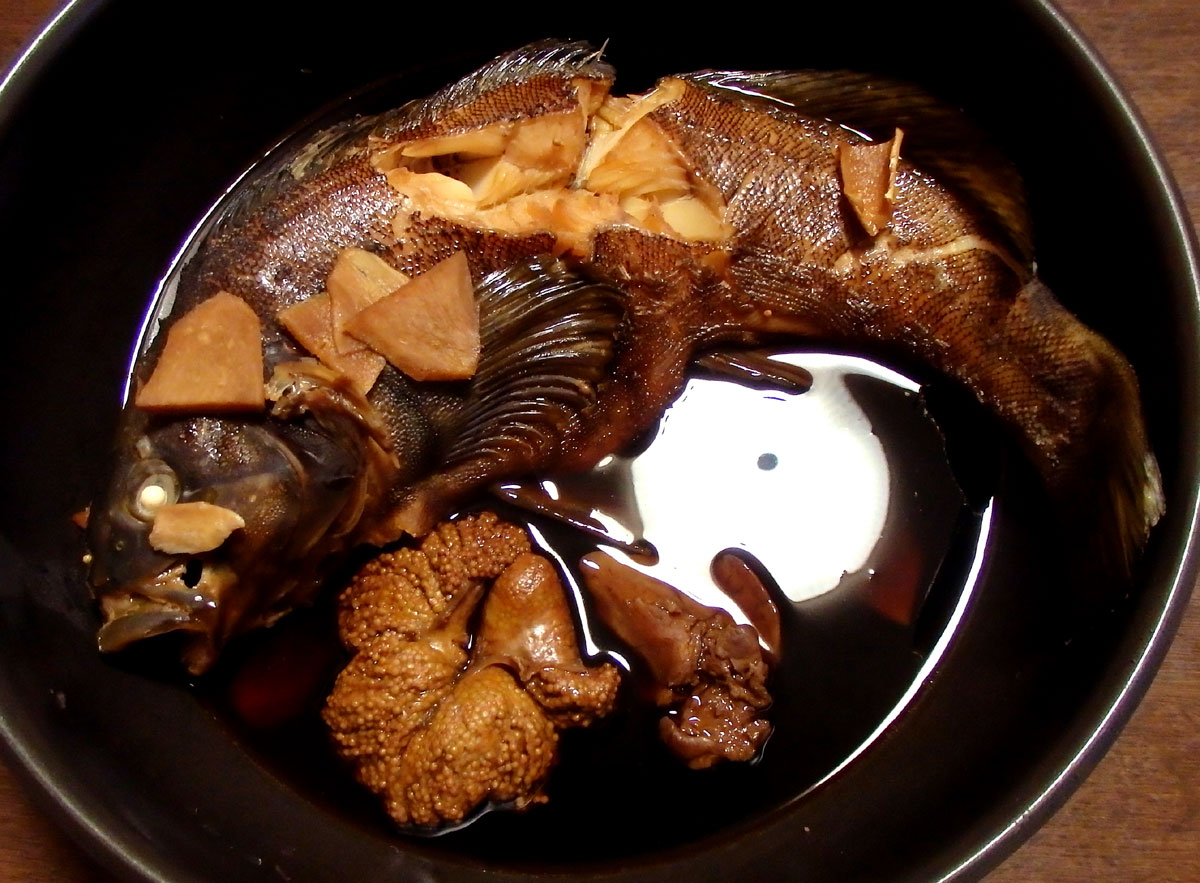 おうちご飯 アイナメ 油子 の煮付 青木葉 Eatful Life おうちご飯 アイナメ 油子 の煮付 青木葉 Eatful Life