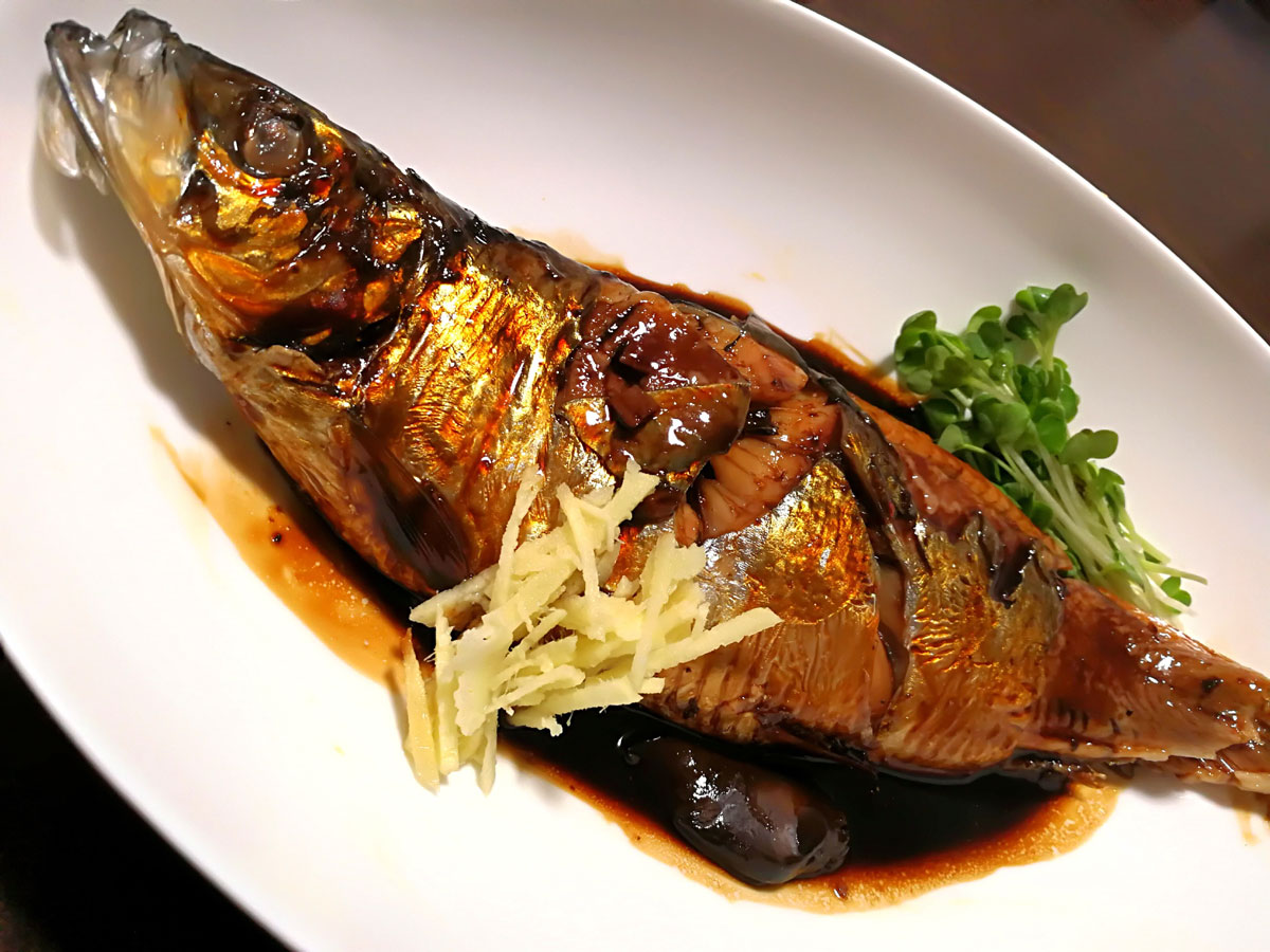 おうちご飯 ニシンの煮付け 真サバの竜田揚げ 秘伝ハッピー豆 青木葉 Eatful Life