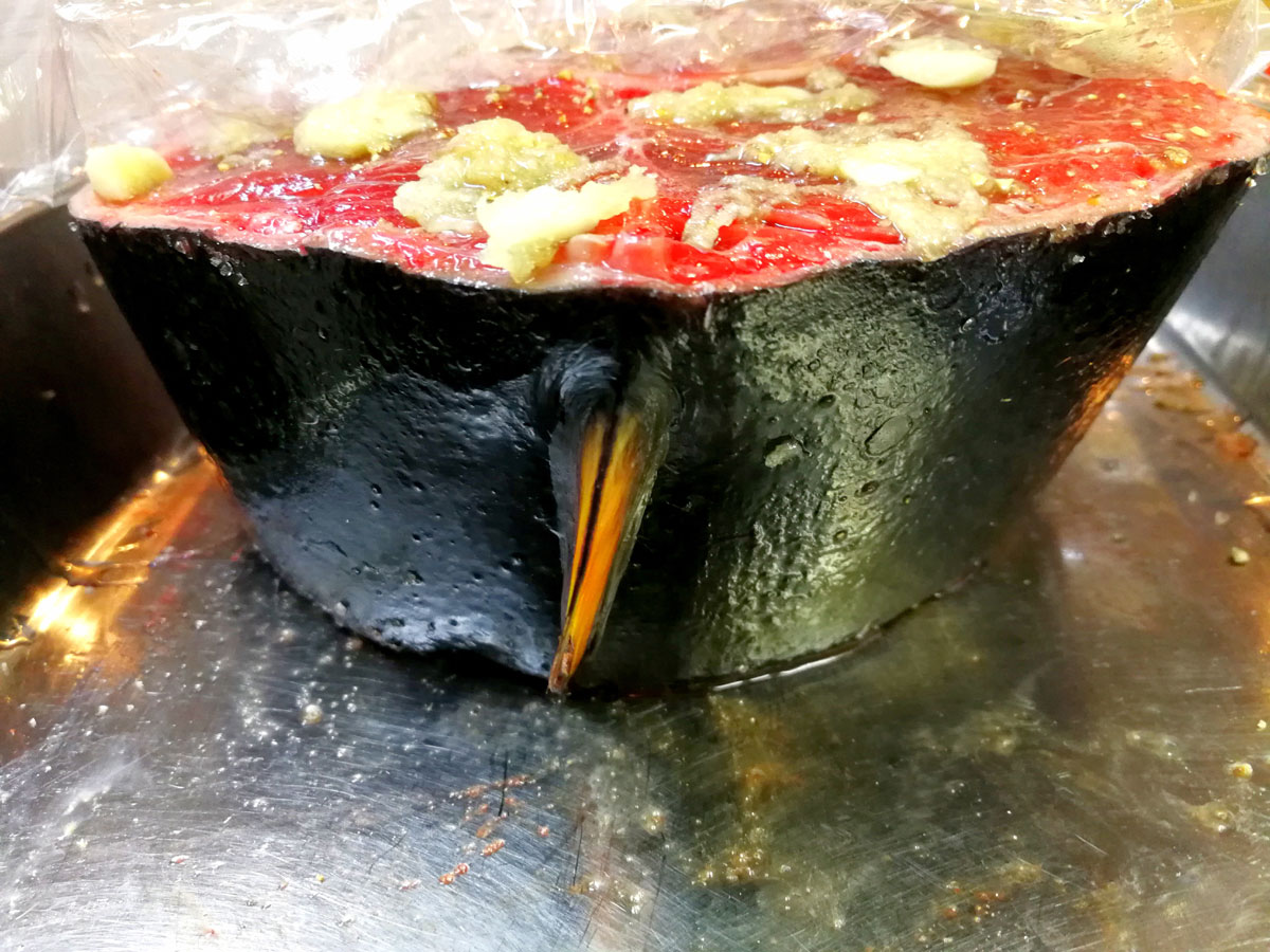 おうちご飯 マグロテールのオーブン焼き 豚と青梗菜と卵炒め 青木葉 Eatful Life