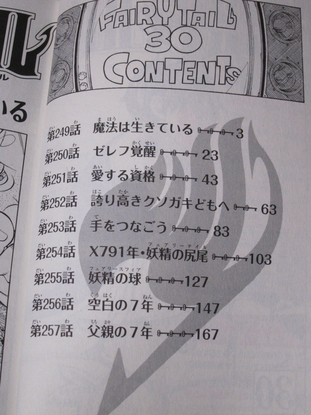 フェアリーテイル 30巻 うち情 フェアリーテイル 30巻 うち情