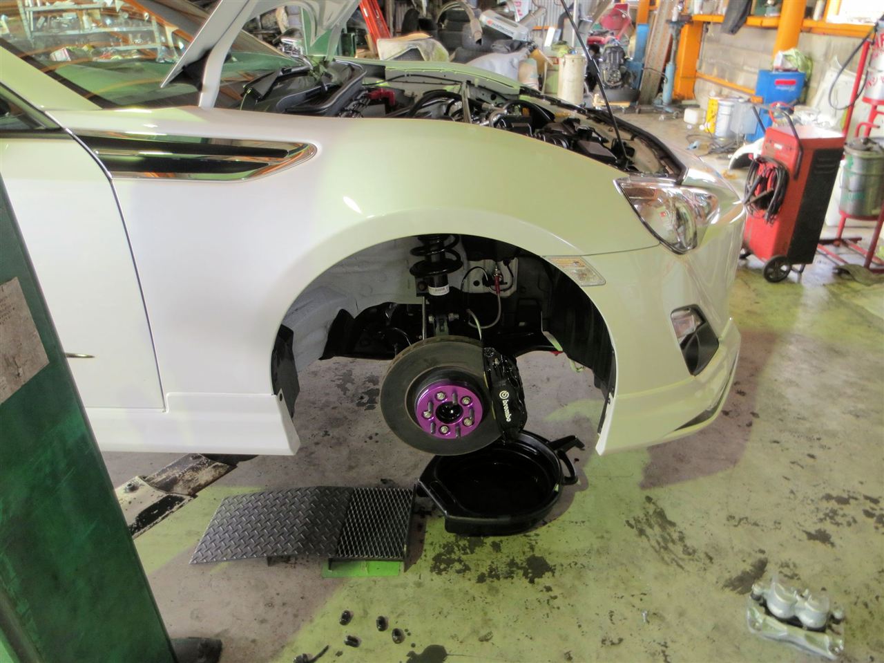 トヨタ86(ZN6)BRZ(ZC6)スバルGDB(A～C型)純正ブレンボキャリパー