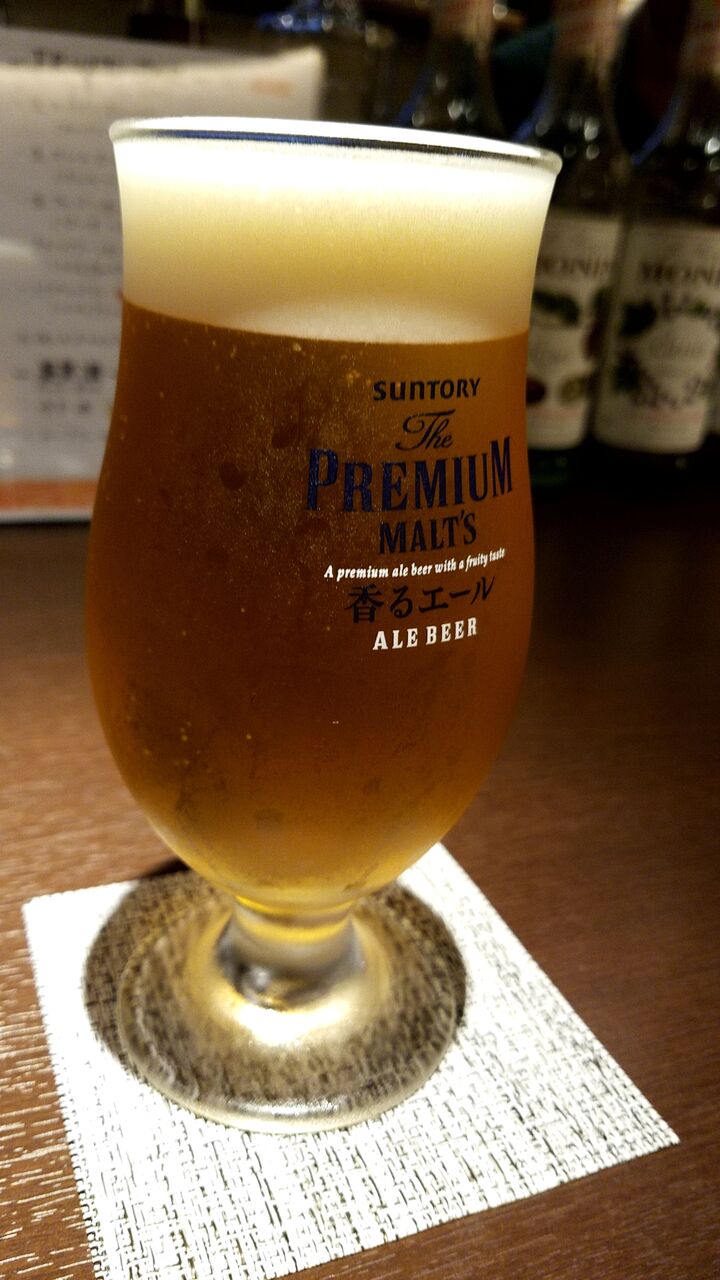 居酒屋@BAL 和gaya : とりあえず生ビール