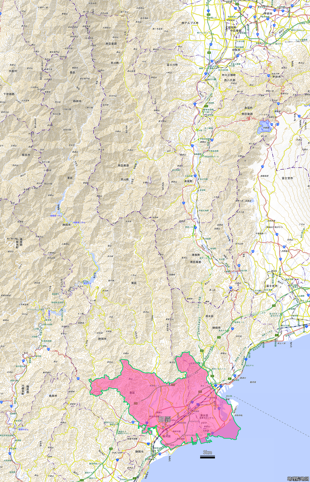 Naha on Shizuoka