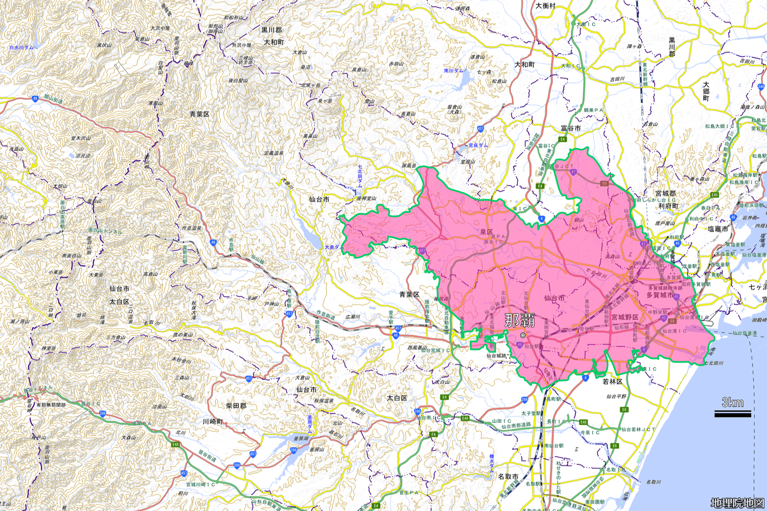 Naha on Sendai