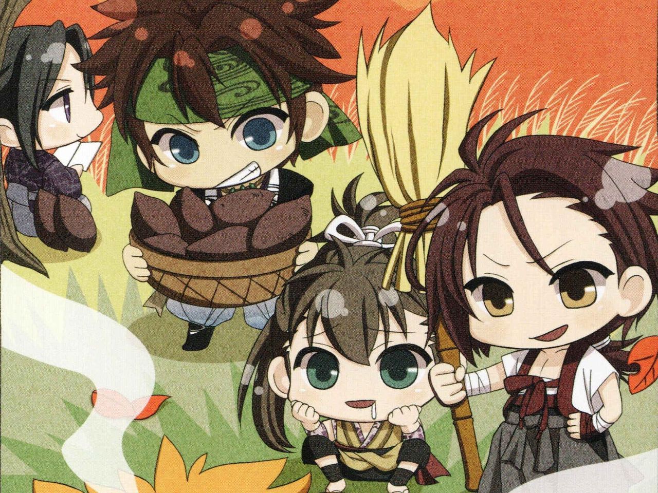 ちびキャラ薄桜鬼画像ｖｖ 人生 オトコ坂 オンナ坂