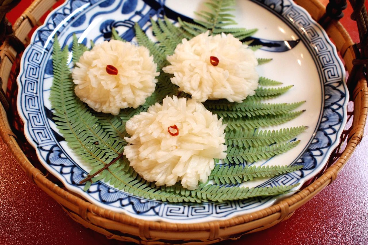 お節料理 菊花かぶ 気まぐれキッチン Andante