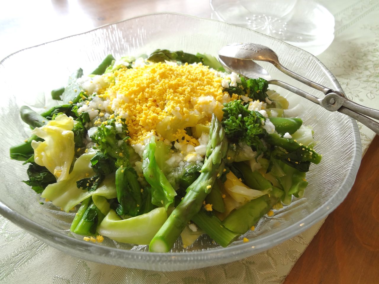 蒸し春野菜のミモザサラダ レシピ付 気まぐれキッチン Andante