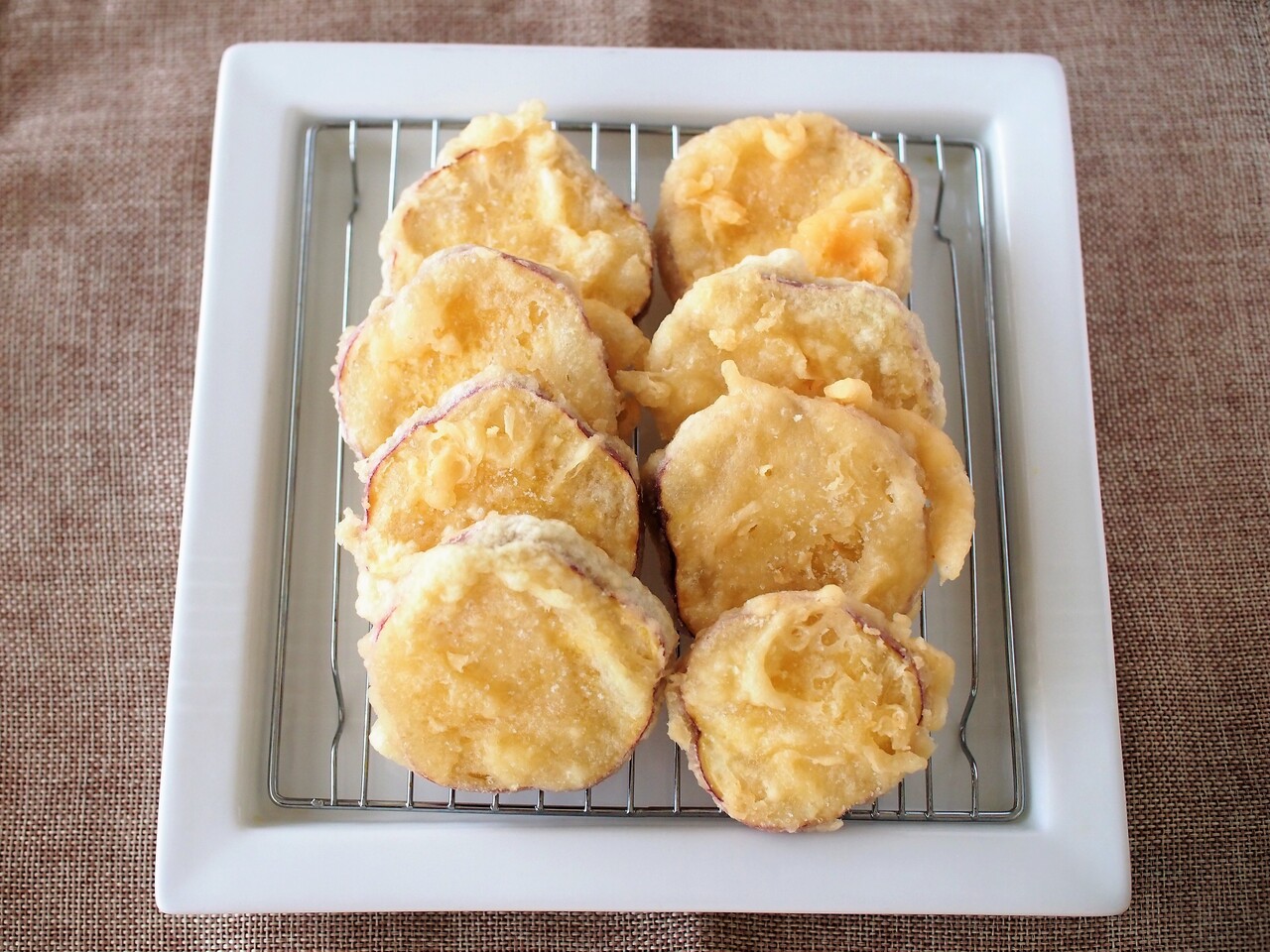 マヨ衣でカラッと さつま芋のほくほく天ぷら 気まぐれキッチン Andante