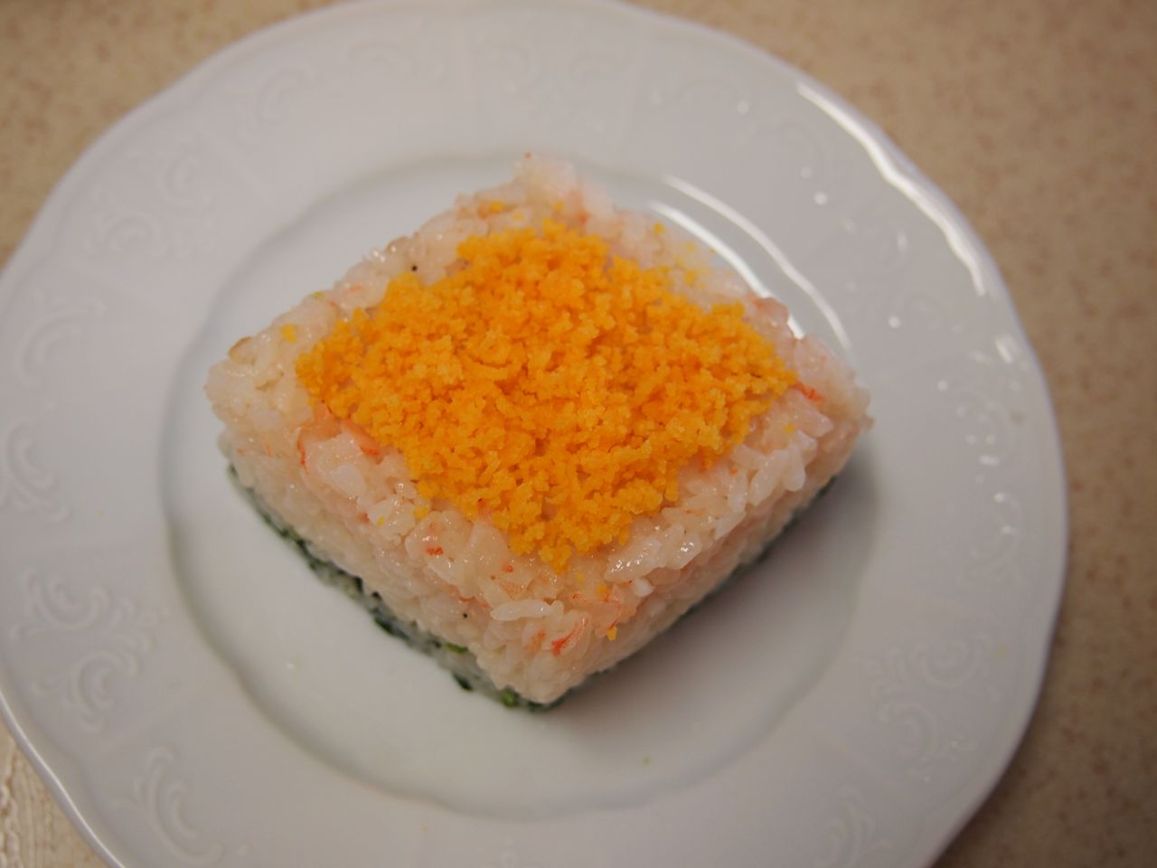 牛乳パックで変身 お雛祭りのひし形押し寿司 気まぐれキッチン Andante