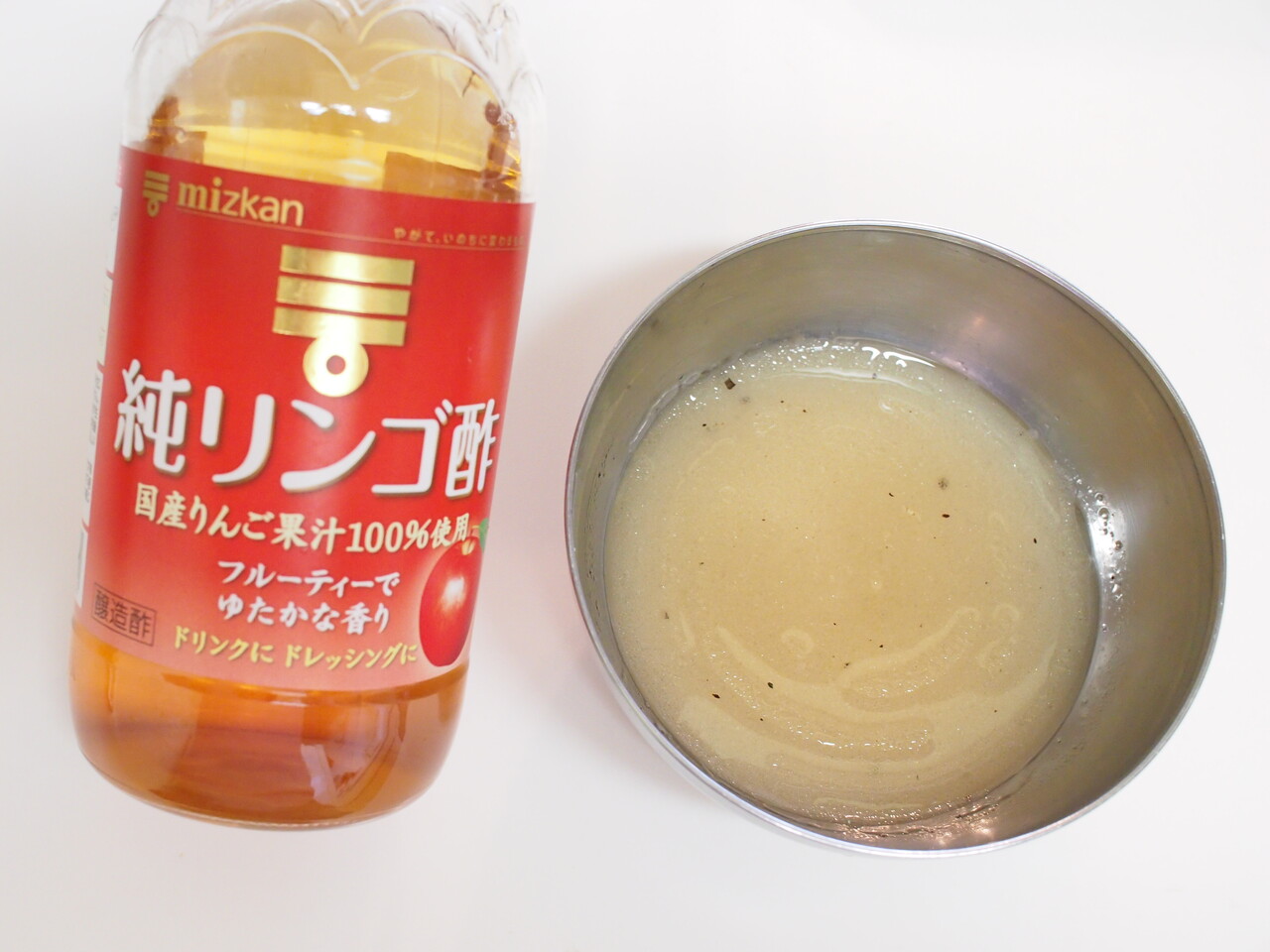 春キャベツのミモザサラダ りんご酢ドレッシング Belle Villeパンケーキ初体験 気まぐれキッチン Andante