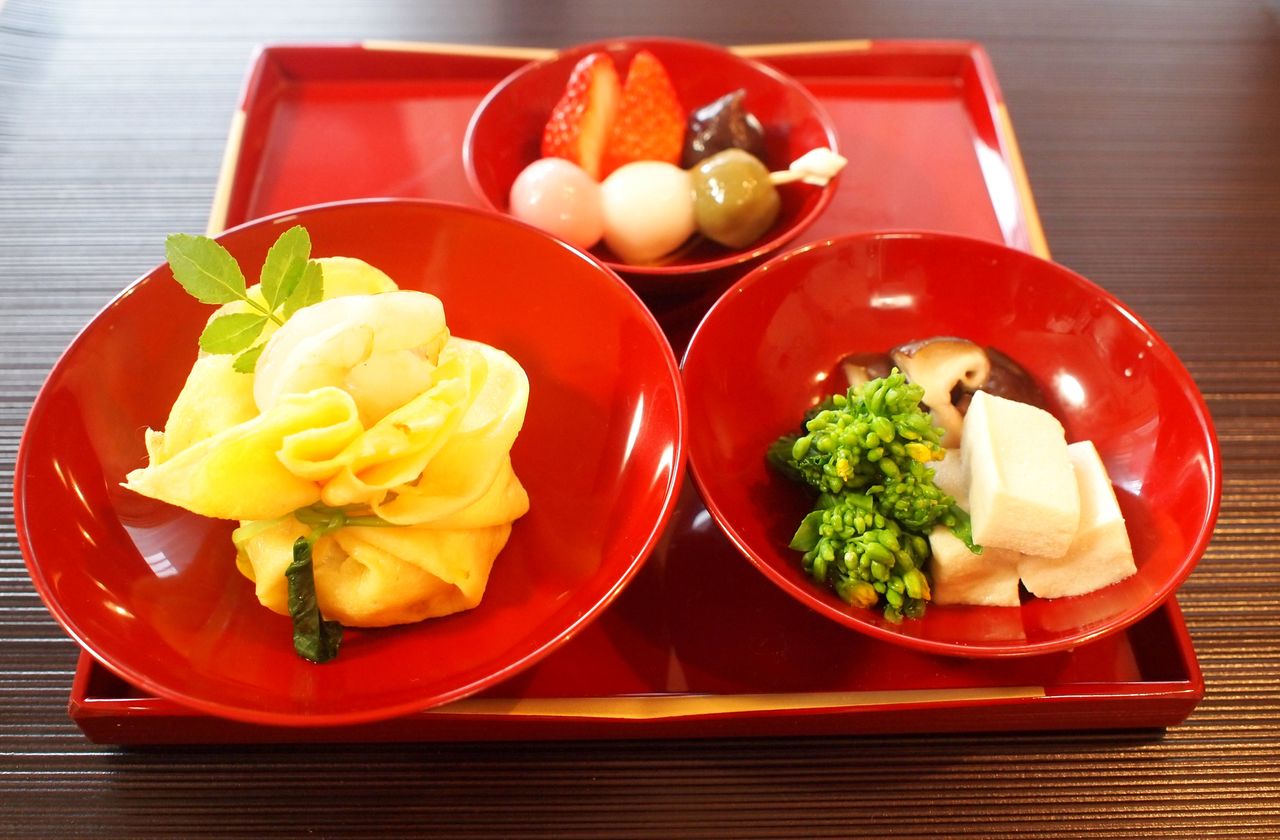 茶巾寿司のひな祭り膳 気まぐれキッチン Andante