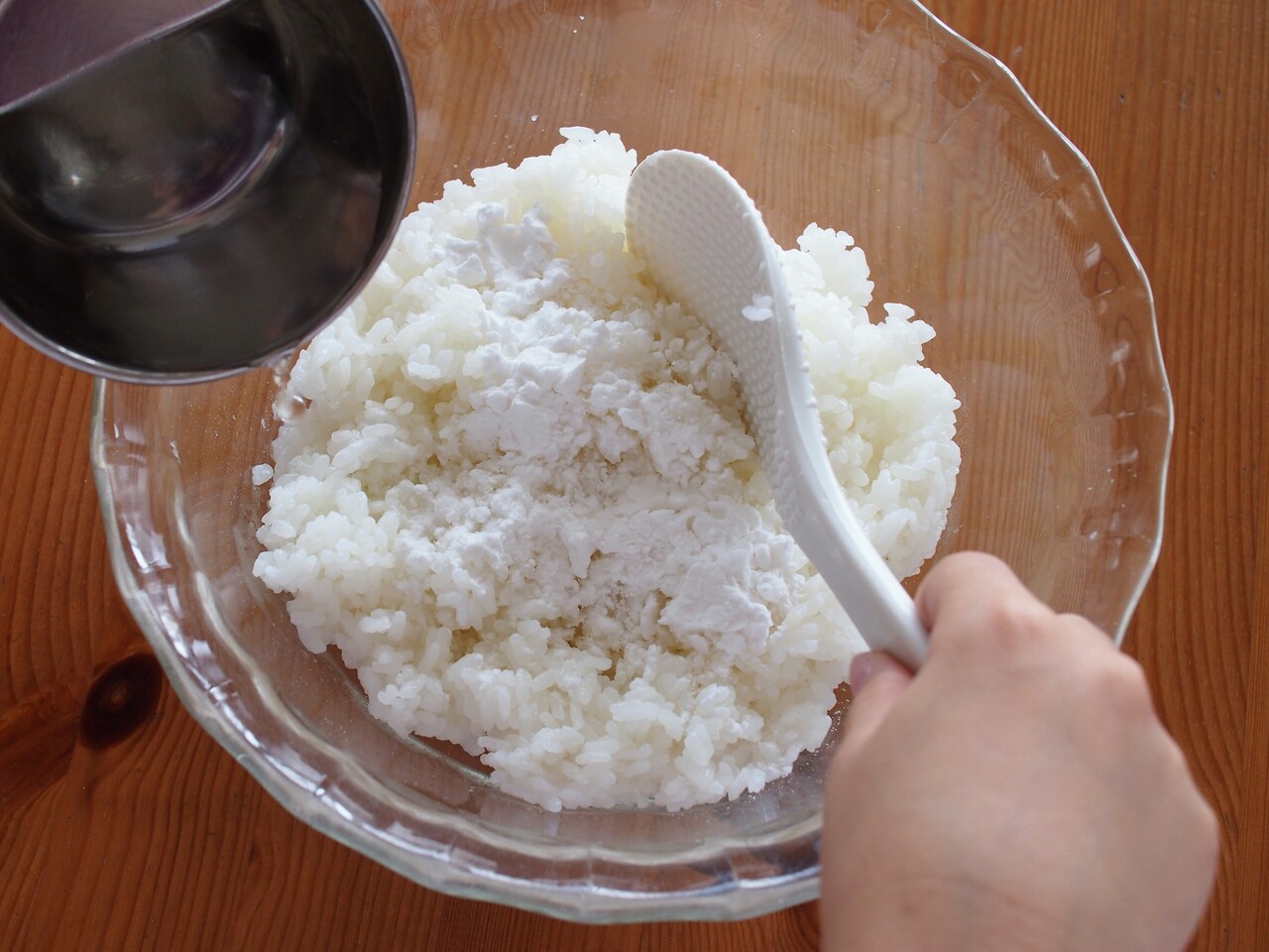 お彼岸に もち米不要でもちもち ご飯と片栗粉で作る簡単おはぎ 気まぐれキッチン Andante