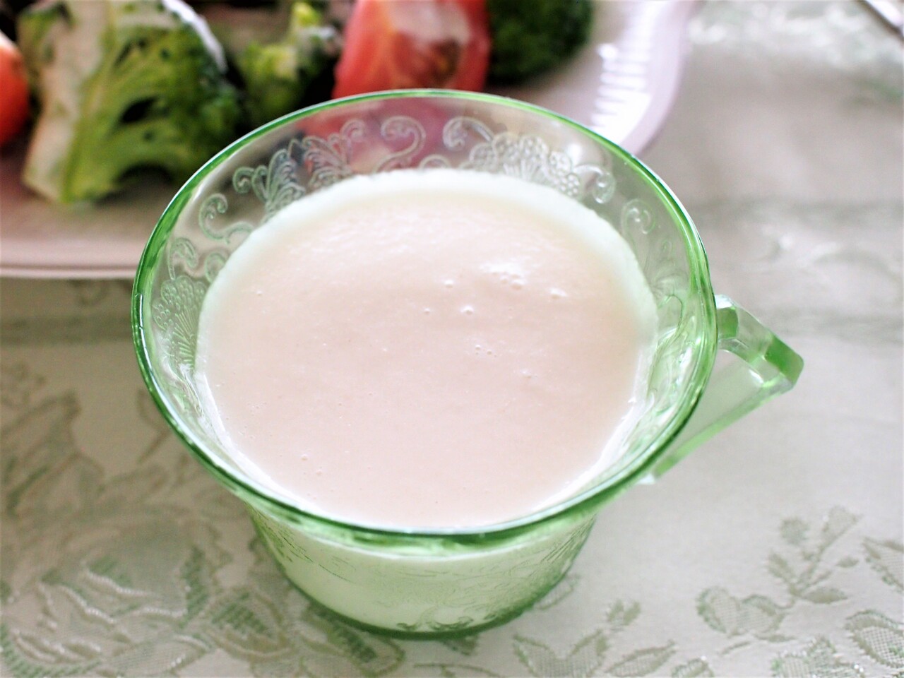 飲みたくなるほど美味 ミキサーで作る新玉ねぎのドレッシング 気まぐれキッチン Andante