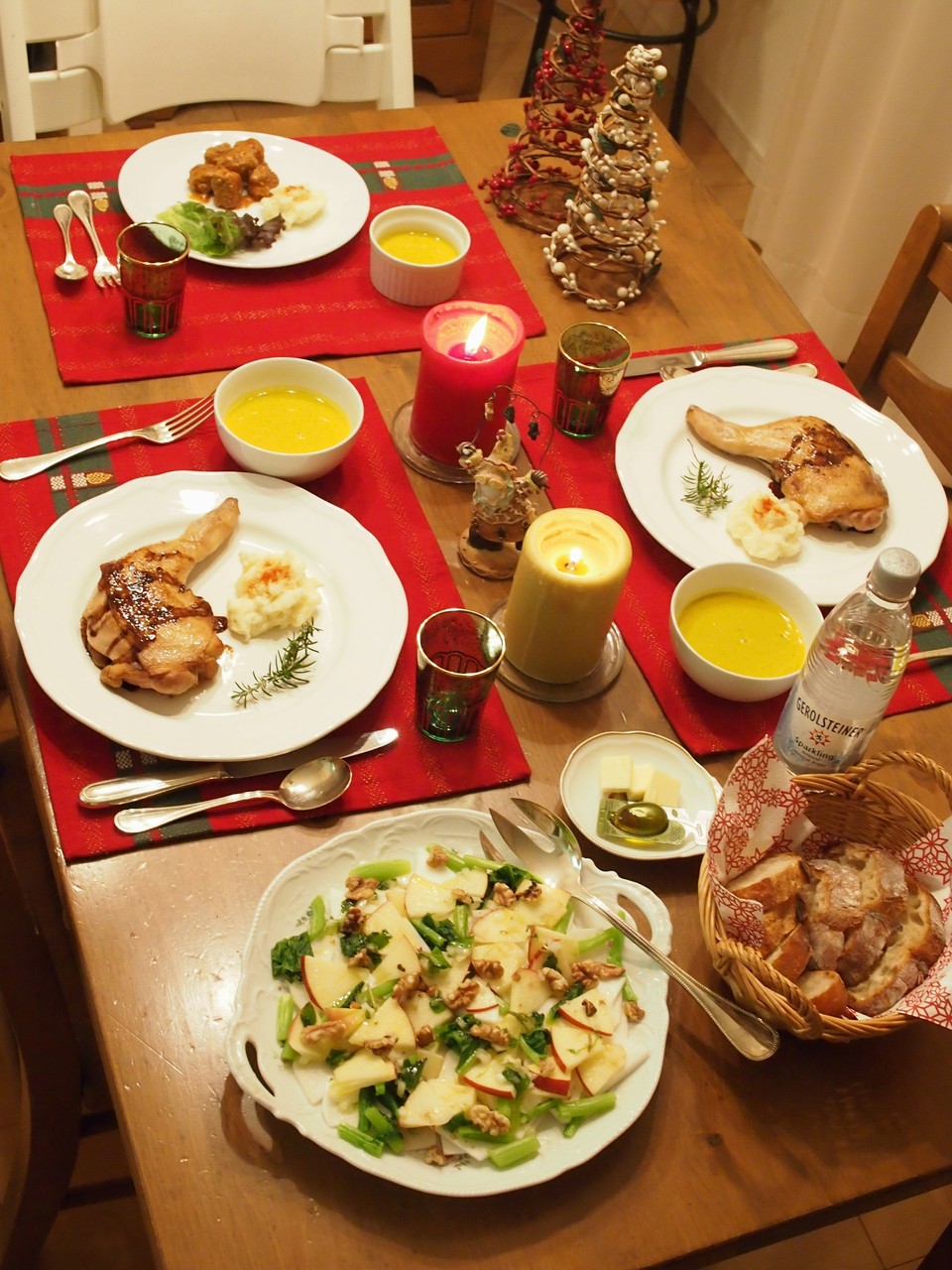 家族でおうちクリスマスディナー 気まぐれキッチン Andante
