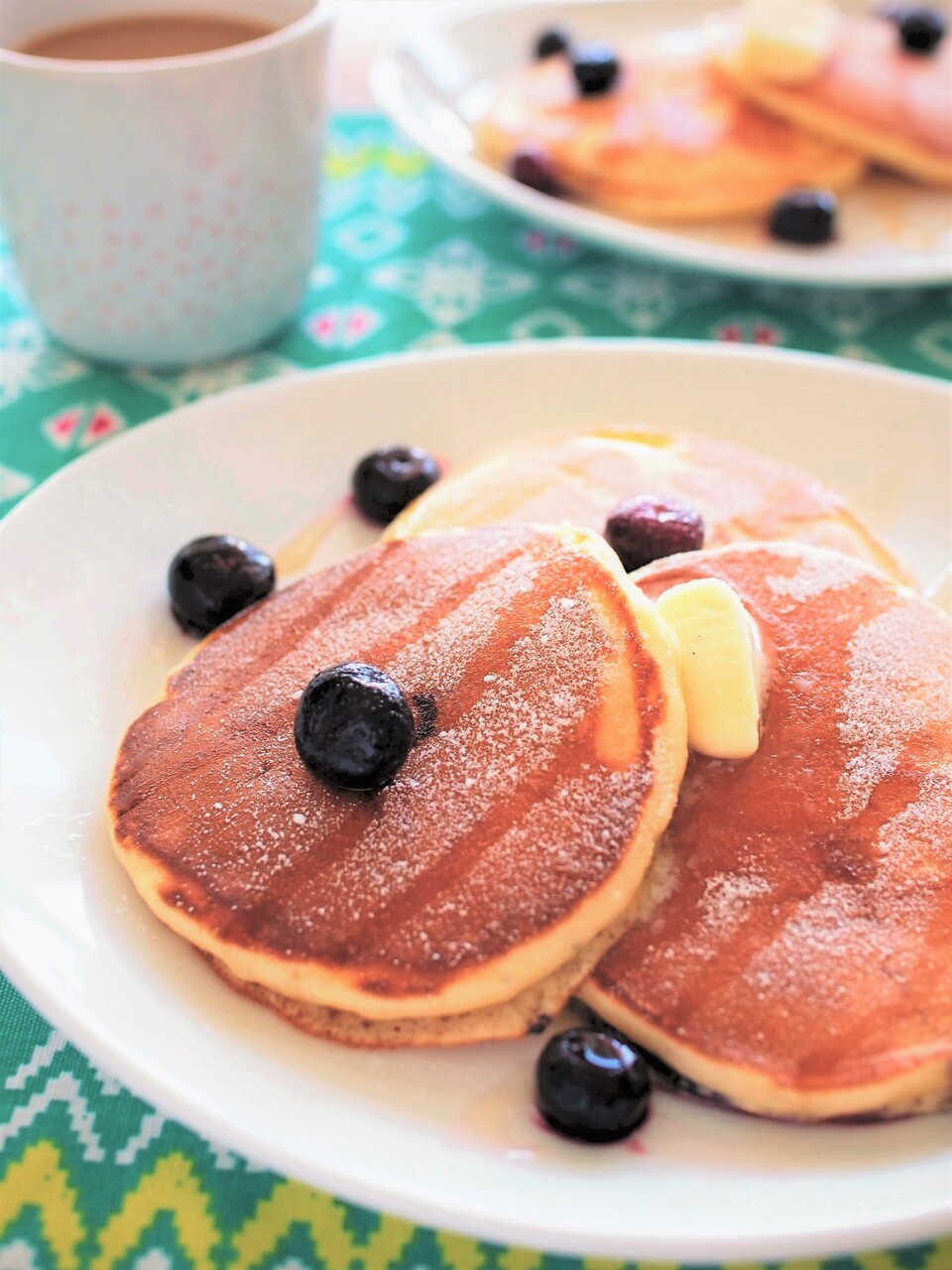 しっとり ふんわり ホットケーキミックスで作るヨーグルトパンケーキ 気まぐれキッチン Andante