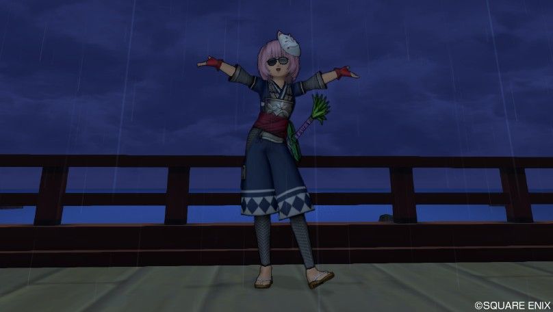 七夕イベント衣装 あおにゃんといっしょ