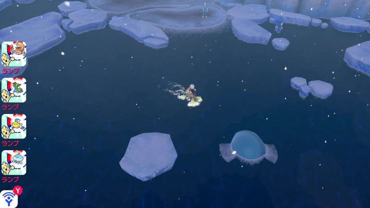 ポケモンの ちからって すげー ベンチと星空と花びら ポケモンの ちからって すげー ベンチと星空と花びら