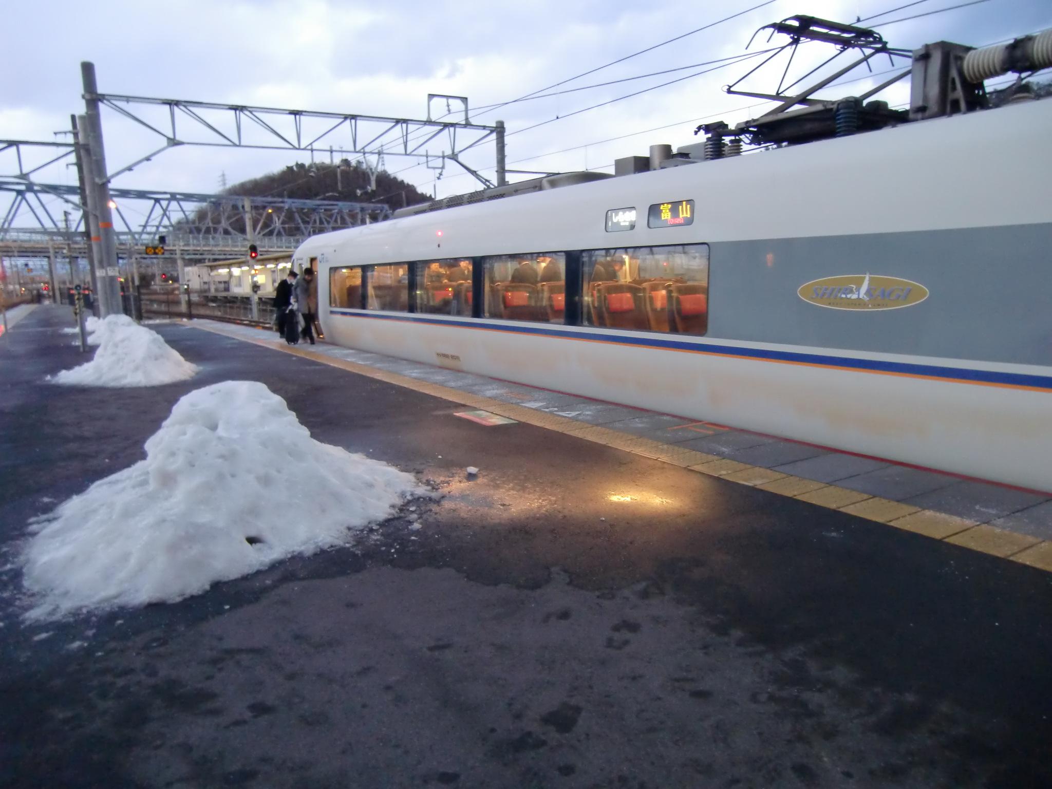 Jr西日本 特急しらさぎ11号 富山行き 6系 米原 岐阜駅 西三 ふり だむ 鉄道記
