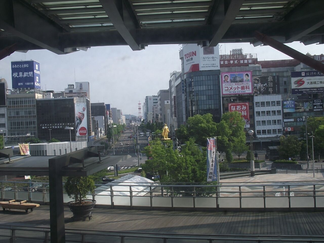 ゴールデン ノブナガ 金の信長公像 Jr岐阜駅 Aoyama Runma Blog 青山 走馬 ブログ