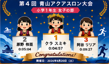 小学1年生女子
