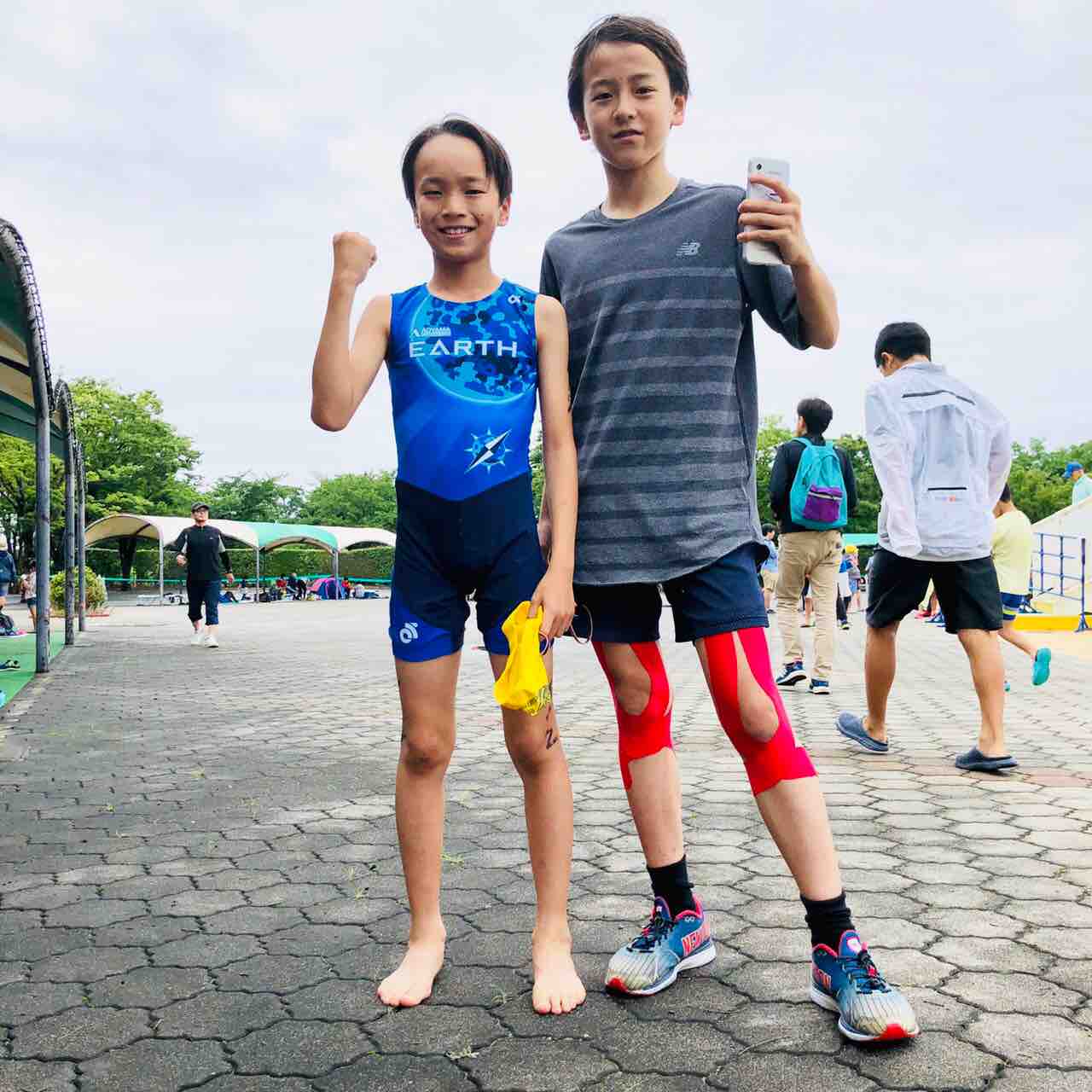 7 7 日 全国チャレンジkidsトライアスロン大会でジュニアエリートの中1 森下翔太くんが中1男子2位 今泉和真くんが小4男子6位 青山 トライアスロン倶楽部キッズ公式ブログ