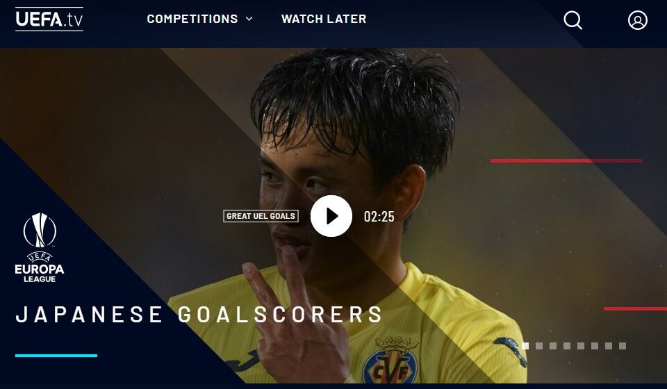 Uefa Tvでチャンピオンズリーグが無料放送 日本のみ ワールドサッカークラブ サッカーのまとめブログ
