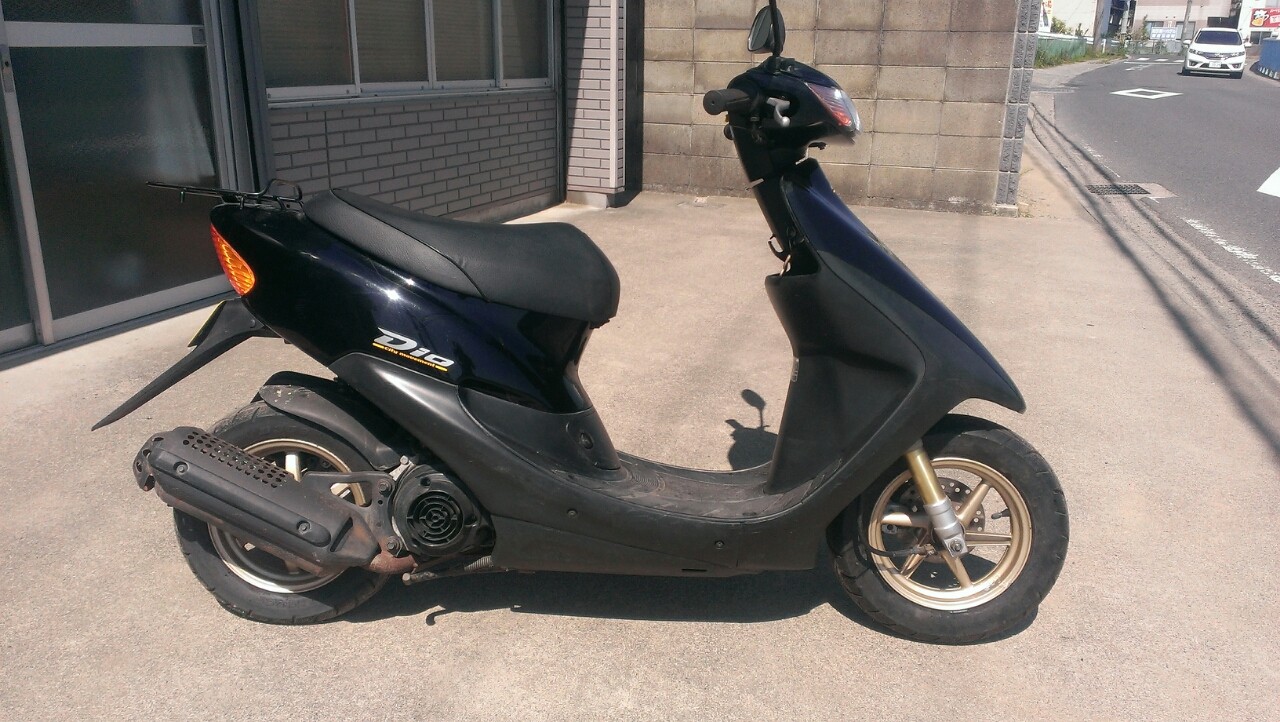 ライブディオ ディスクブレーキ化 4 青空教会的バイク学