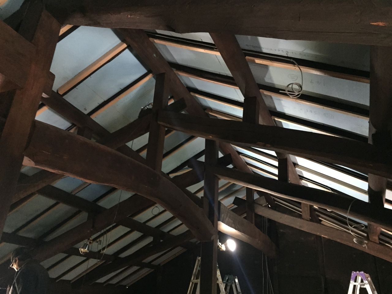 古民家のリフォームをしています 厨子の天井 いい家がほしい