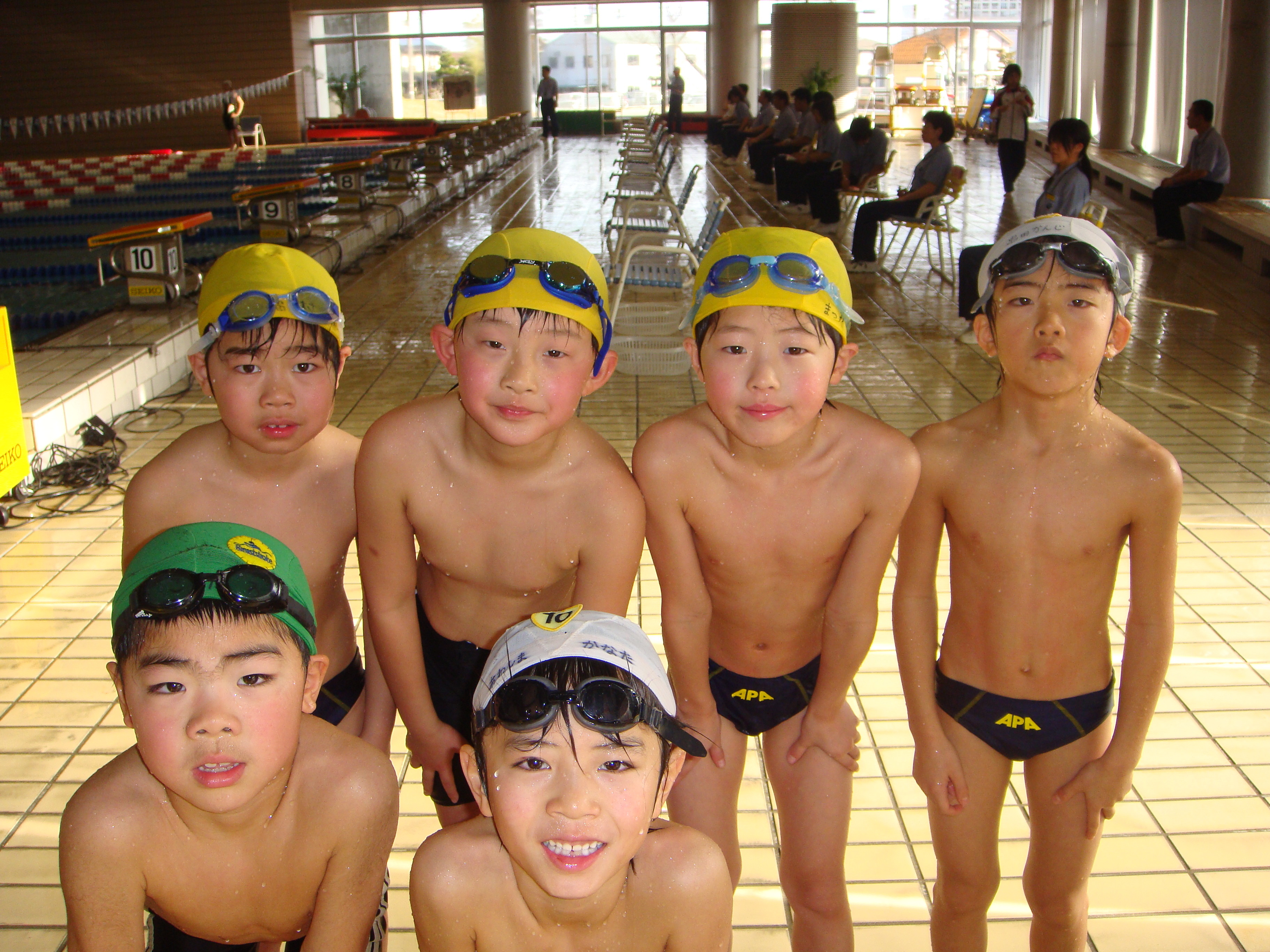 チビッコ水泳大会 あぴあぶろぐ