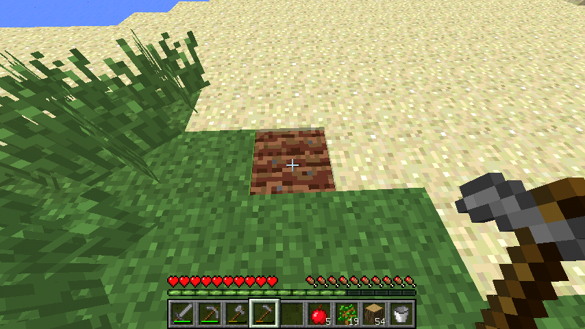 Minecraft初心者講座その 小麦畑 水流編 Minecraft初心者講座