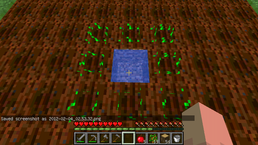 Minecraft初心者講座その 小麦畑 水流編 Minecraft初心者講座