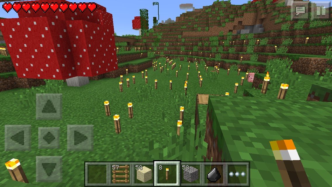 マインクラフトpe建築大好き