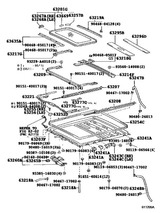 スライディングルーフ品番