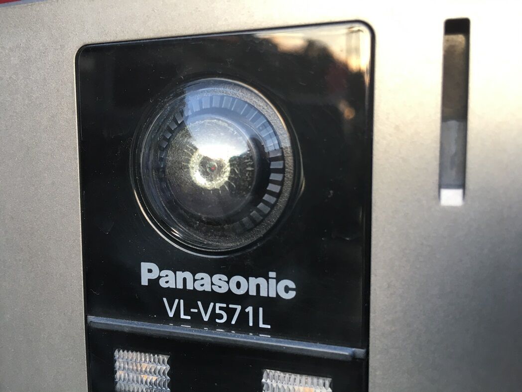 あす楽対応 VL-V571L-S パナソニック HA機器 カメラ玄関子機 広角レンズ LED 逆光補正 【日本未発売】