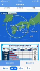 (10) 迷走台風10号