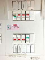 (5) 新分電盤のラベル