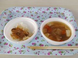 まめぶとウニどんぶり