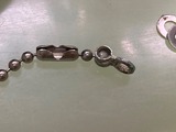 (7) 取り外したボールチェーン、コネクタ、カップリング