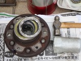 (13)オイルシール叩き込み