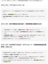 「自動車検査証記録事項」を出力する手順