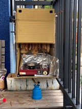 (9) さくらチップでスモーク中