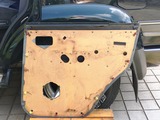 左リアドアの内張り