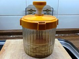 (4) 重しをして脱水