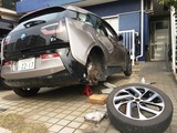 (11)運転席側のジャッキアップ