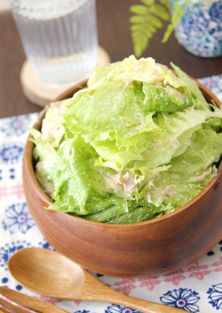 シンプル ツナレタスサラダ My Blog Kitchen
