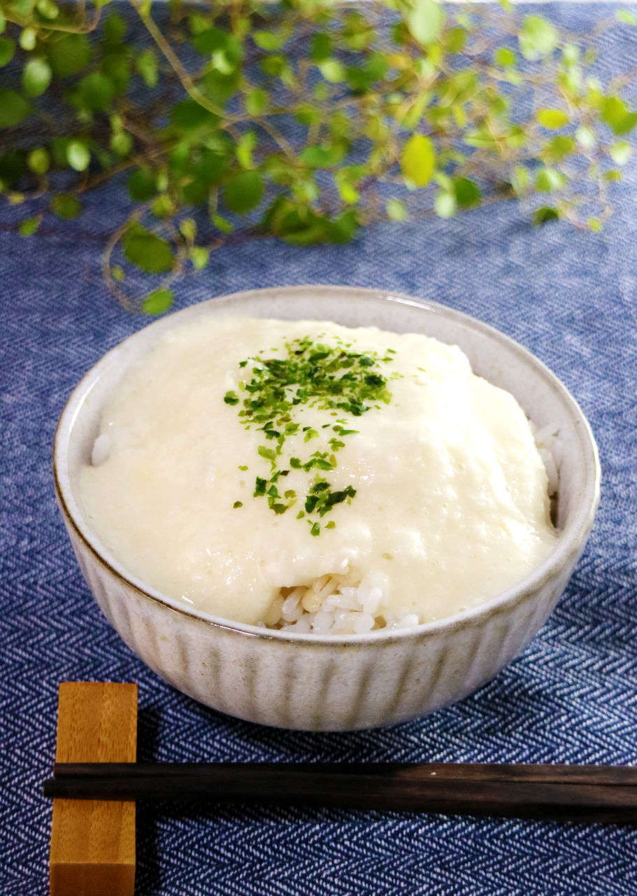 風邪予防と胃の疲れに だし旨っ とろろ飯 だしレシピ My Blog Kitchen